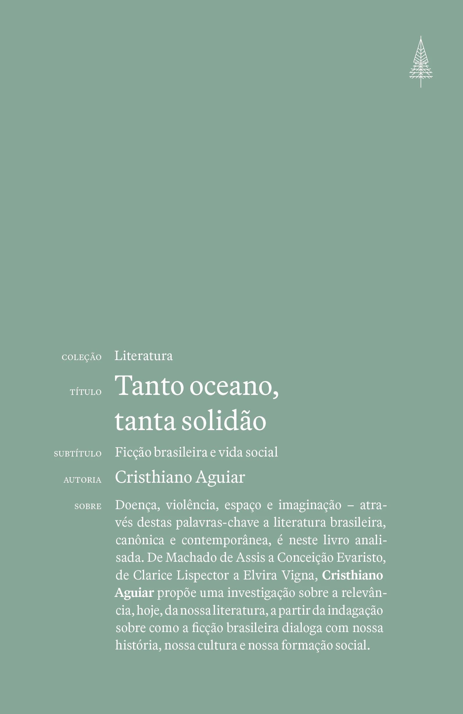 Tanto oceano, tanta solidão